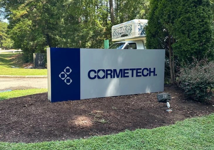 Cormetech's new monument sign